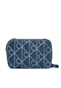 Calvin Klein Torebka Emblem Aop Denim Camera Bag LV04F3430G Niebieski. Kolor: niebieski #1