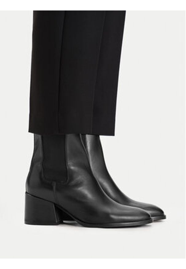 Beverly Hills Polo Club Botki CEO-WI44-TWIGGY-01 Czarny. Kolor: czarny. Materiał: skóra