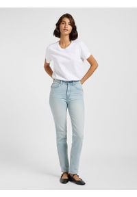 Lee - LEE DAMSKIE SPODNIE JEANSOWE LEE CAROL LIGHT RAINFALL 112363517 #4