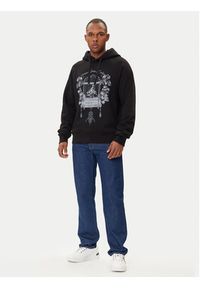 Versace Jeans Couture Bluza 79GAIP08 CF07P Czarny Regular Fit. Kolor: czarny. Materiał: bawełna #4