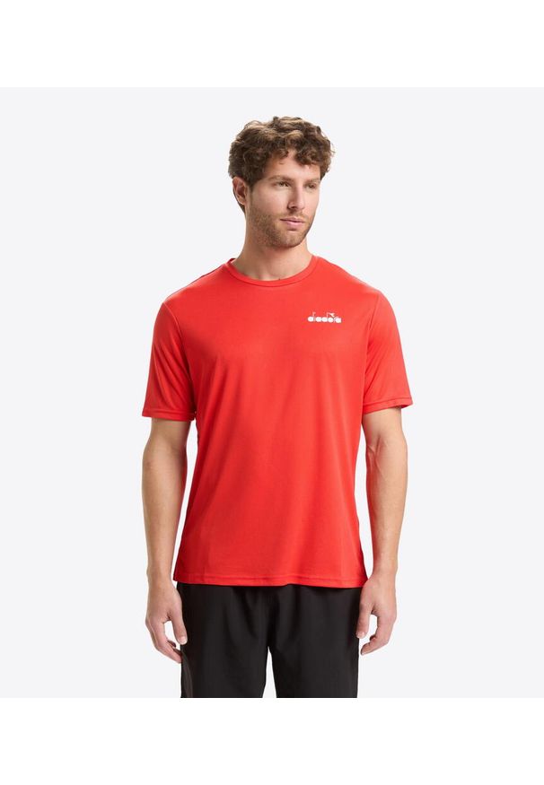 Koszulka męska Diadora SS CORE T-SHIRT T. Kolor: czerwony. Sport: tenis