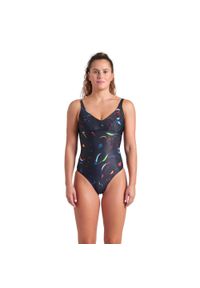 Strój Kąpielowy damski Arena Abyss Swimsuit U Back. Kolor: czarny