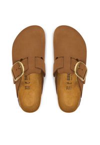 Birkenstock Klapki Boston Big Buckle Tonal 1032949 Pomarańczowy. Kolor: pomarańczowy. Materiał: zamsz, skóra #5
