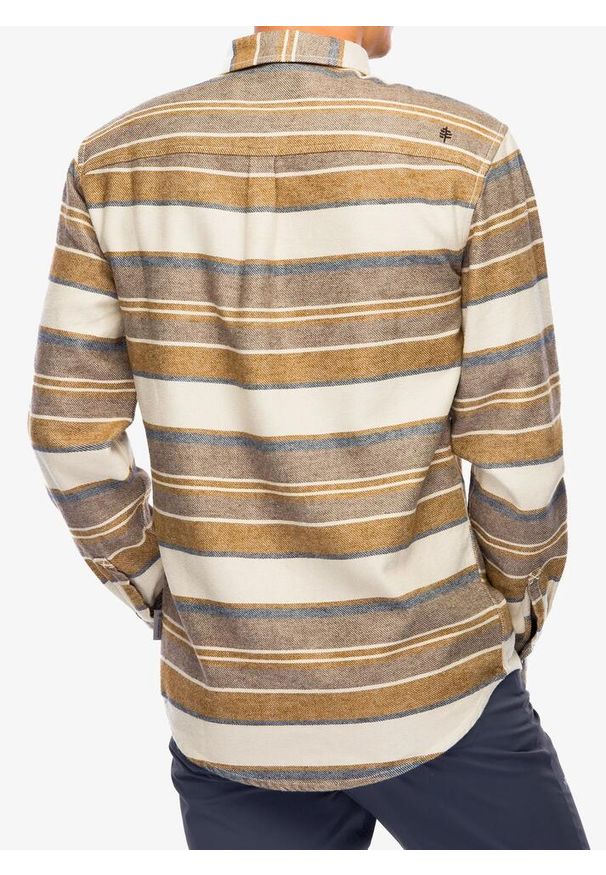 ROYAL ROBBINS - Koszula turystyczna męska Royal Robbins Clouds Rest Hemp LS. Kolor: beżowy