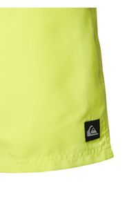 Quiksilver Szorty kąpielowe Everyday Solid Volley 15 EQYJV04120 Żółty Regular Fit. Kolor: żółty. Materiał: syntetyk