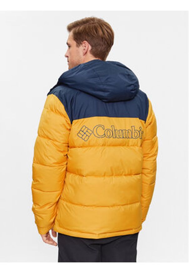 columbia - Columbia Kurtka narciarska Iceline Ridge™ Jacket 186427 Żółty Regular Fit. Kolor: żółty. Materiał: syntetyk. Sport: narciarstwo