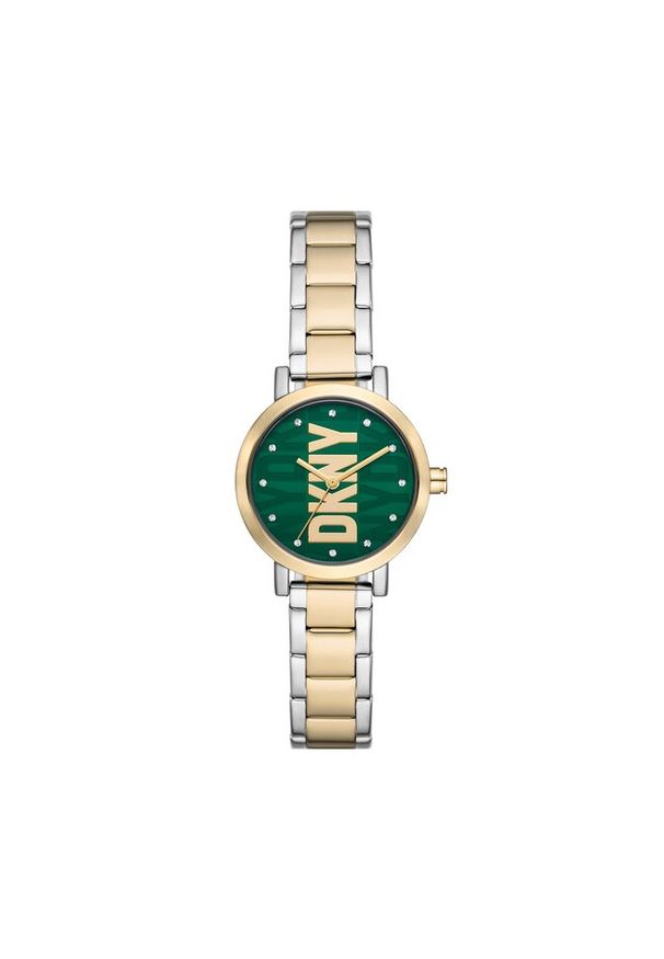 Zegarek DKNY. Kolor: zielony