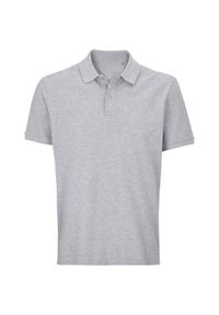 SOL'S - Koszulka Polo Pegase Dla Dorosłych Unisex. Typ kołnierza: polo. Kolor: szary