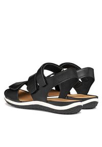 Geox Sandały D Sandal Vega D35R6A 000BC C9997 Czarny. Kolor: czarny. Materiał: skóra #4
