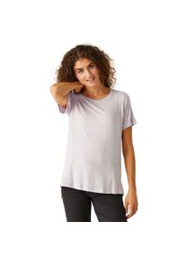 Regatta - Koszulka damska Ballyton. Kolor: fioletowy. Materiał: materiał. Długość rękawa: krótki rękaw. Długość: krótkie. Sport: turystyka piesza, fitness #1