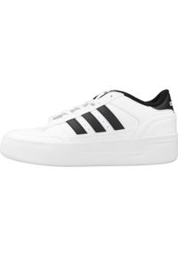 Adidas - Buty ADIDAS START BOLD W Biały. Kolor: biały. Materiał: syntetyk, tkanina. Styl: sportowy