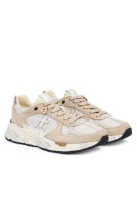Premiata Sneakersy Mased Var 8116 Beżowy. Kolor: beżowy. Materiał: zamsz, skóra #4