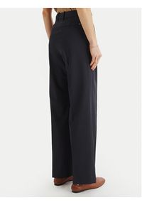 TOMMY HILFIGER - Tommy Hilfiger Spodnie materiałowe Timeless WW0WW48352 Granatowy Straight Fit. Kolor: niebieski. Materiał: syntetyk #5