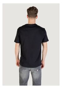 Armani Exchange T-Shirt XM001403 AF16432 UC001 Czarny Regular Fit. Kolor: czarny. Materiał: bawełna