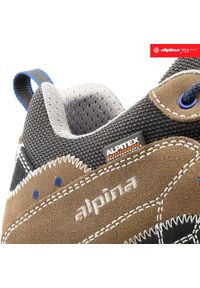 Buty Trekkingowe męskie Alpina Tropez Vibram. Kolor: brązowy. Sport: turystyka piesza #2