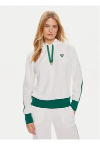 Guess Bluza V4GQ01 KBFB2 Zielony Regular Fit. Kolor: zielony. Materiał: syntetyk #1