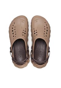 Crocs Klapki Echo Clog 207937 Beżowy. Kolor: beżowy #5