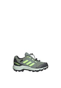 Adidas - Buty Terrex GORE-TEX Hiking. Kolor: niebieski, wielokolorowy, zielony. Materiał: materiał. Technologia: Gore-Tex. Model: Adidas Terrex #1