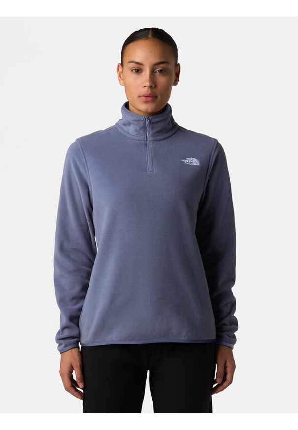 The North Face Polar Glacier NF0A8D2J Niebieski Regular Fit. Kolor: niebieski. Materiał: syntetyk