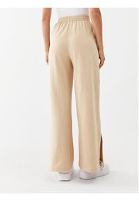 Kappa Spodnie dresowe 313031 Brązowy Regular Fit. Kolor: brązowy. Materiał: dresówka, bawełna