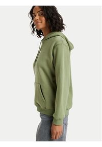 Roxy Bluza Vl Surf Stoked Hoodie Brushed ERJFT05028 Khaki Regular Fit. Kolor: brązowy. Materiał: bawełna #5