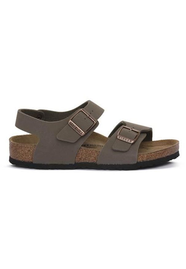 Buty do chodzenia dla dzieci Birkenstock New York. Kolor: zielony. Materiał: materiał, syntetyk