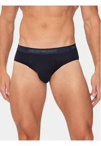 Emporio Armani Underwear Komplet 3 par slipów 111624 4F722 75536 Granatowy. Kolor: niebieski. Materiał: bawełna #9