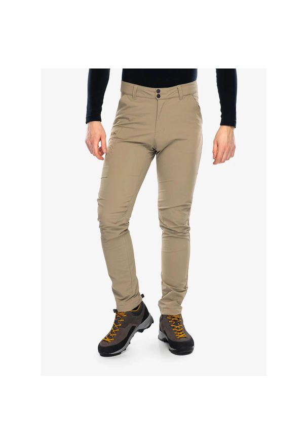 Spodnie turystyczne męskie Helly Hansen Brono Softshell Pant. Kolor: beżowy. Materiał: softshell