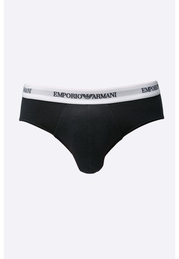 Emporio Armani Underwear - Slipy (2-pack). Kolor: biały