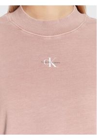 Calvin Klein Jeans T-Shirt J20J220541 Różowy Relaxed Fit. Kolor: różowy. Materiał: bawełna