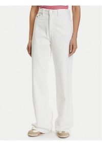 Tommy Jeans Jeansy DW0DW22648 Biały Straight Leg. Kolor: biały #1