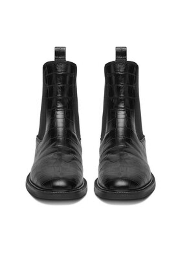 Gino Rossi Sztyblety C-PETRA-25478PE-C Czarny. Kolor: czarny. Materiał: skóra