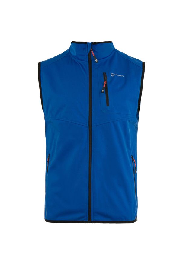 MCKICKS - Męski vest McKees Salcantay Royal Blue L - Lightweight & Warm. Kolor: wielokolorowy