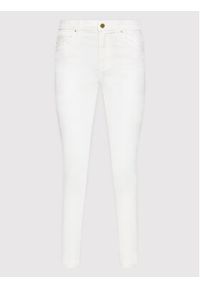 Vila Jeansy Skinnie 14073032 Biały Skinny Fit. Kolor: biały