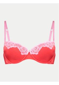 Hunkemöller Biustonosz z fiszbiną Lace & Shine 204610 Czerwony. Kolor: czerwony. Materiał: syntetyk #6
