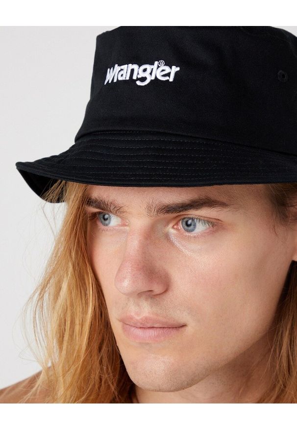 Wrangler - WRANGLER BUCKET HAT MĘSKI KAPELUSZ BLACK W0X4U5100 112332895