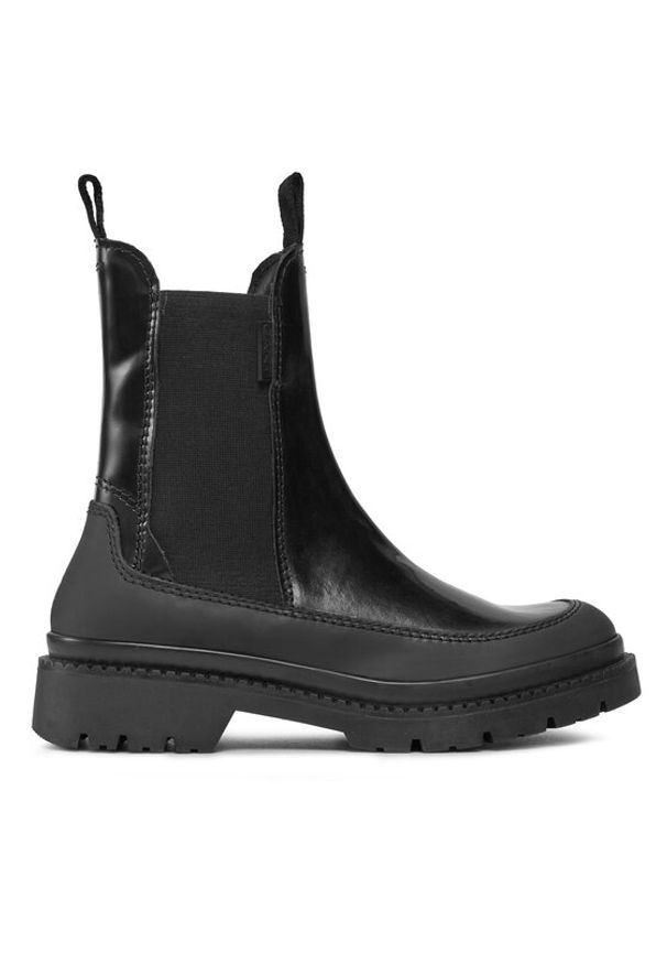 GANT - Gant Sztyblety Prepnovo Chelsea Boot 27551365 Czarny. Kolor: czarny. Materiał: skóra