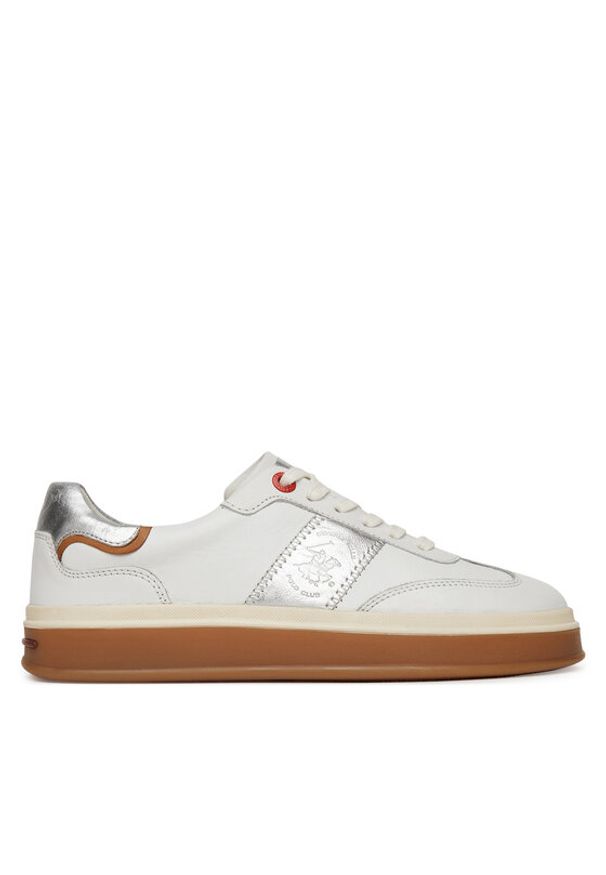 Beverly Hills Polo Club Sneakersy WI34-3410-17438-01 Biały. Kolor: biały. Materiał: skóra