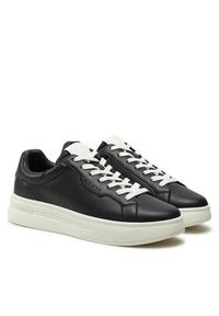 Guess Sneakersy Winno FMPWIN ELE12 Czarny. Kolor: czarny. Materiał: skóra