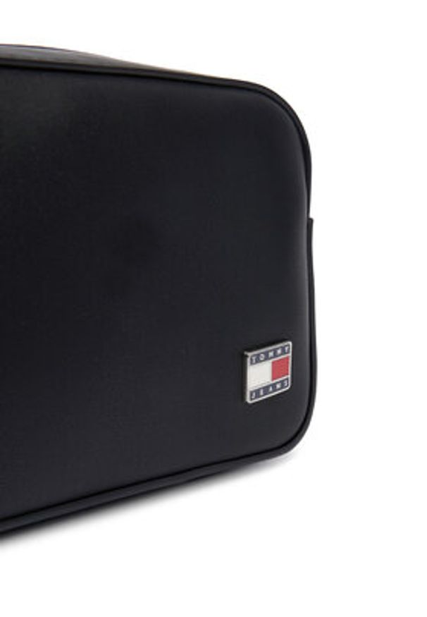 Tommy Jeans Torebka Tjw Cool Camera Bag AW0AW17872 Czarny. Kolor: czarny. Materiał: skórzane