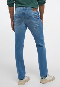 Mustang - MUSTANG VEGAS MĘSKIE SPODNIE JEANSOWE JEANSY DENIM BLUE 1013643 5000 413