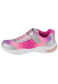 skechers - Buty sportowe dziewczęce, Skechers Power Petals-Painted Daisy. Kolor: szary