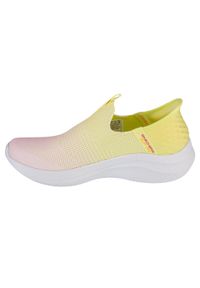 skechers - Buty SKECHERS SLIP INS: ULTRA FLEX 3.0 Żółty. Kolor: żółty. Materiał: tkanina. Model: Skechers Sport. Sport: turystyka piesza #2