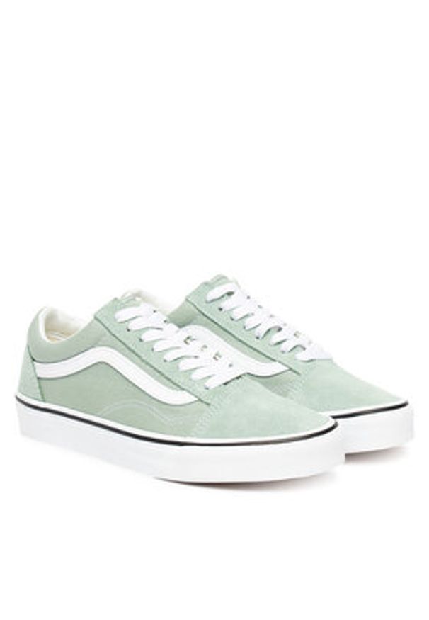 Vans Tenisówki Old Skool VN000D6WEMW1 Zielony. Kolor: zielony. Materiał: materiał