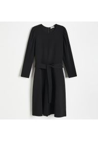 Reserved - Elegancka sukienka - Czarny. Kolor: czarny. Styl: elegancki