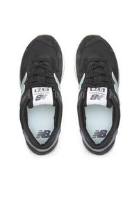 New Balance Sneakersy WL574RA Czarny. Kolor: czarny. Materiał: skóra, zamsz. Model: New Balance 574