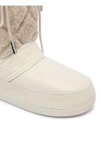 Love Moschino - LOVE MOSCHINO Śniegowce JA24422G0NISJ12B Écru. Materiał: skóra #4