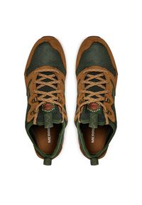 Merrell Sneakersy Alpine 83 Sneaker Recraft J006373 Khaki. Kolor: brązowy. Materiał: zamsz, skóra