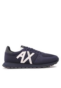 Armani Exchange Sneakersy XUX169 XV660 N151 Granatowy. Kolor: niebieski. Materiał: materiał