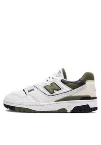 New Balance Sneakersy BB550DOB Biały. Kolor: biały. Materiał: skóra #6